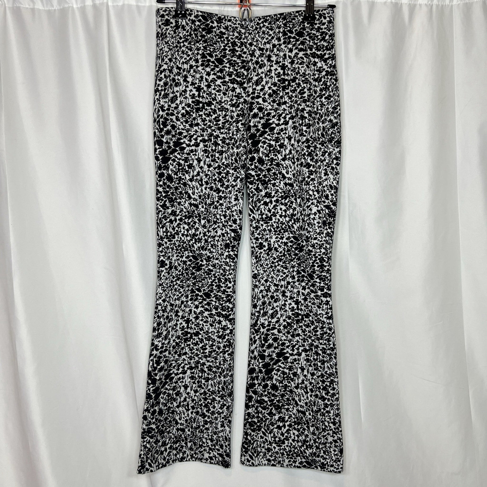 Maeve Anthropologie The Margot Womens XS Kick Flare Cropped Pants Pull On Preppy